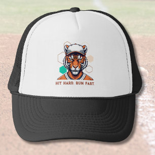 Casquette Cadeau de Tigre cool pour les joueurs de baseball 