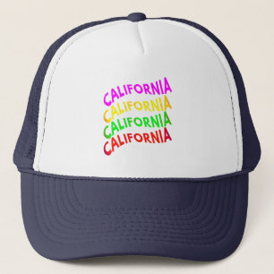 Casquette Cadeau de typographie d'été Californie