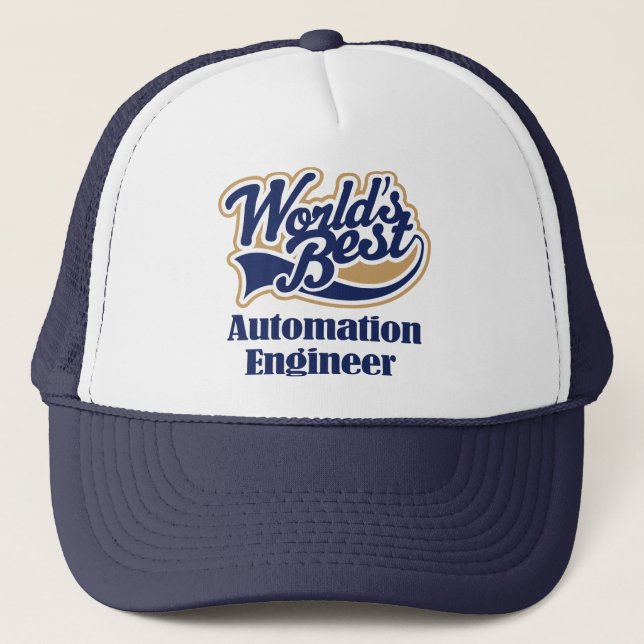 Casquette Cadeau d'ingénieur d'automation (Devant)