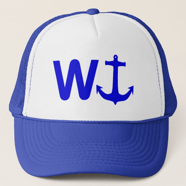 Casquette Cadeau drôle de plaisanterie de Wanchor d'Ancre de (Devant)