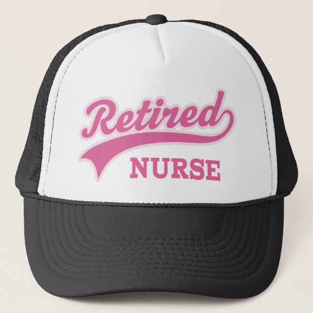 Casquette Cadeau retiré d'infirmière (Devant)