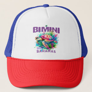 Casquette Cadeau souvenir Bahamas : Bimini Bahamas Sea Turtl