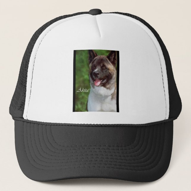 Casquette Cadeaux d'art d'Akita (Devant)