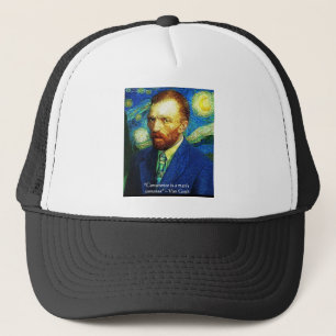 Casquette Cadeaux de citation de Van Gogh "Boussole de la co