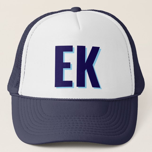 Casquette Cadeaux de fête de Bachelorette de plage de monogr (Devant)