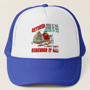 Casquette Cadeaux de retraite et T-shirts de retraite