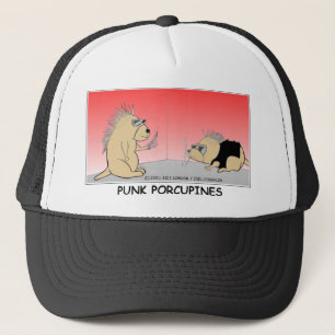 Casquette Cadeaux Drôles de Punk Porcupines T-shirts et Obje