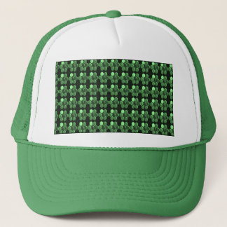 Casquette Cadeaux du motif NVN289 de vert vert d'hexagone