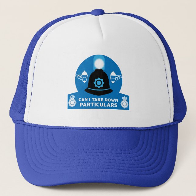 Casquette Cadeaux Et Accessoires De Police Britannique (Devant)