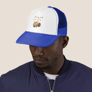 Casquette Cadeaux et Boules de Noël