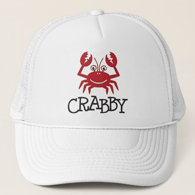 Casquette cadeaux et habillement désagréables de crabe (Devant)