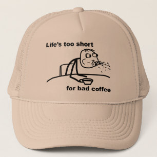 Casquette Café incorrect