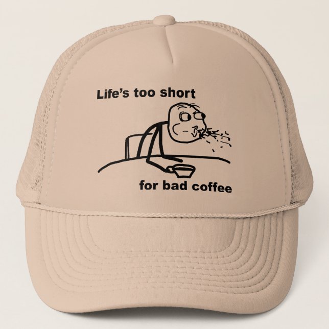 Casquette Café incorrect (Devant)