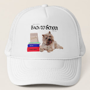 Casquette Cairn Terrier Retour à l'école