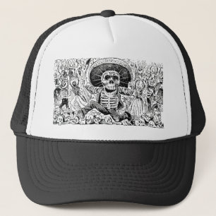 Casquette Calavera Oaxaqueña par José Guadalupe Posada 190
