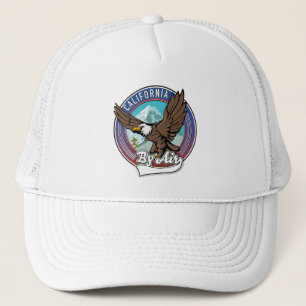 Casquette California par patch de voyage aérien
