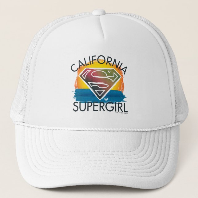Casquette California Supergirl Sunset Graphic (Devant)
