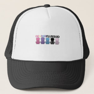 Casquette Calmar Genderfluide Drôle Céphalopode Invertébré