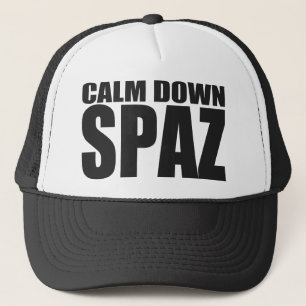 Casquette CALMEZ VERS LE BAS la rupture de SPAZ de retour