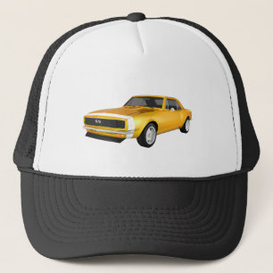 Casquette Camaro 1967 solides solubles : Finition jaune :