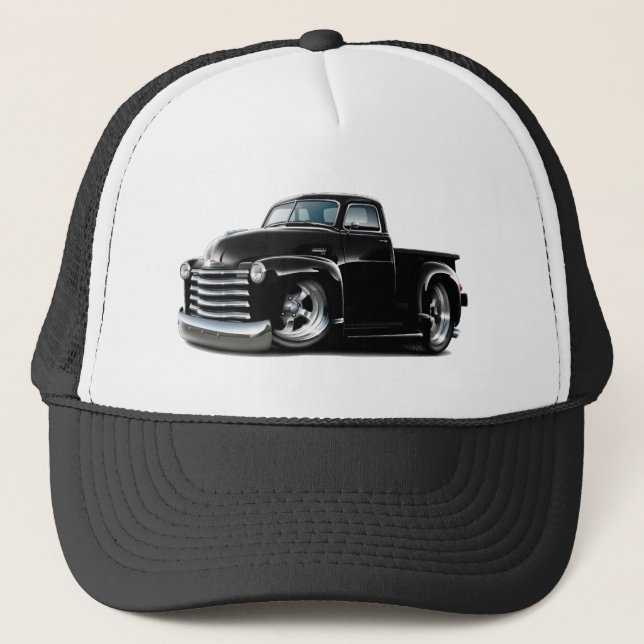 Casquette Camion 1950-52 noir de Chevy (Devant)