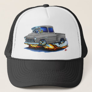 Casquette Camion 1955 de gris de collecte de Chevy Stepside