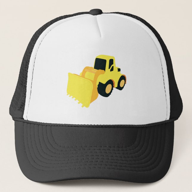 Casquette Camion de construction de chargeur frontal (Devant)