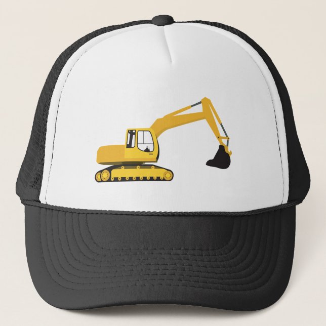 Casquette Camion de construction de l'excavateur (Devant)