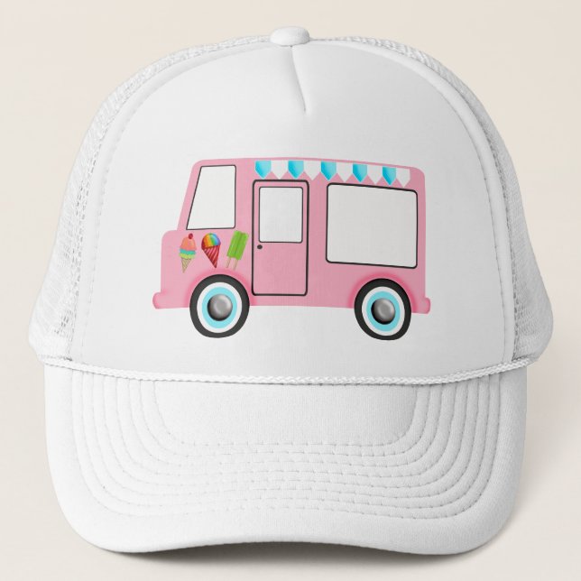 Casquette Camion de crème glacée (Devant)