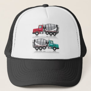 Casquette Camion de mélangeur concret