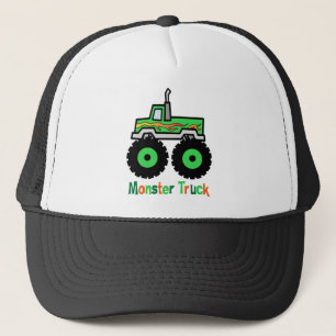 Casquette Camion de monstre vert
