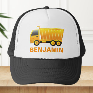 Casquette Camion de pompage enfants de construction