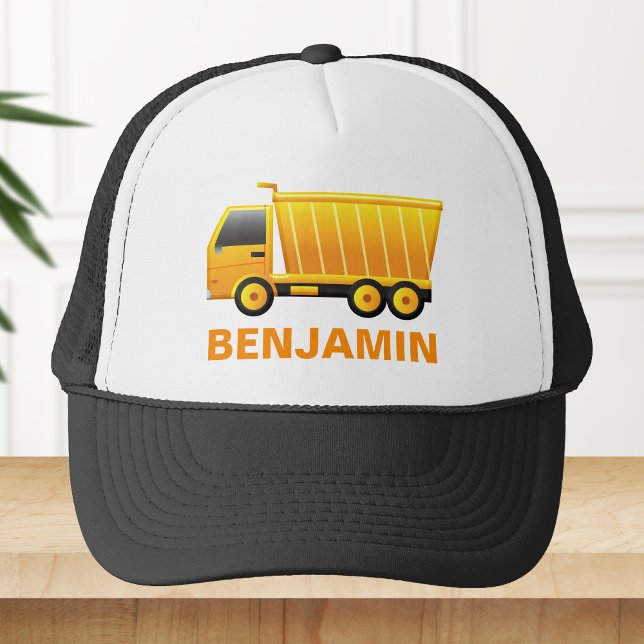 Casquette Camion de pompage enfants de construction (Créateur téléchargé)