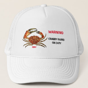 Casquette Camion personnalisé "Avertissement Crabby Guard en