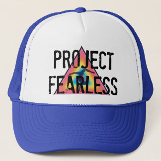 Casquette Camionneur BLEU courageux de projet