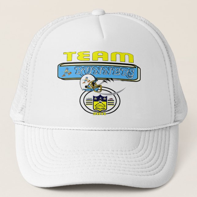 Casquette Camionneur de LIGNE DE TOUCHE de 2011 coureurs (Devant)