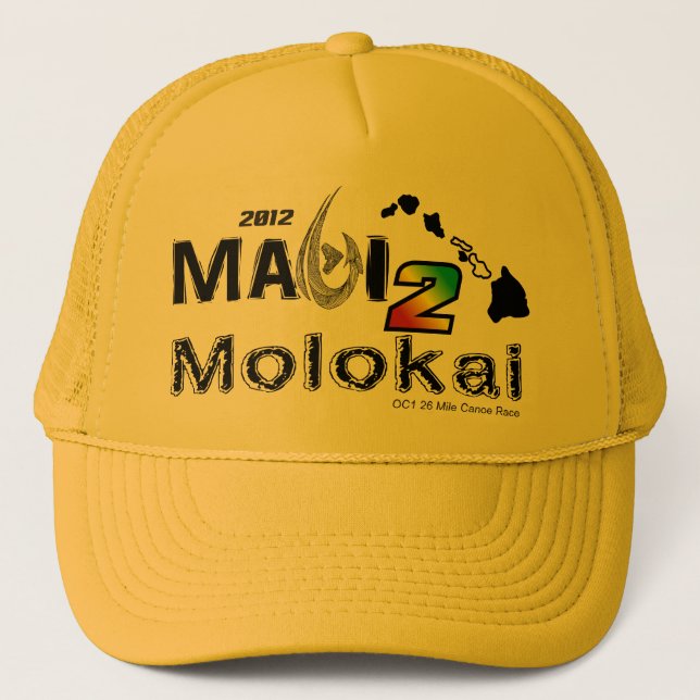 Casquette Camionneur de Maui 2 Molo (Devant)