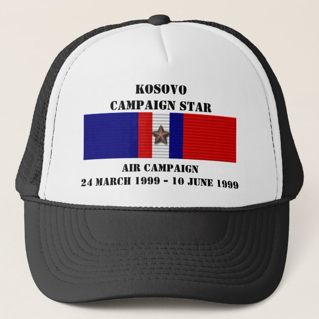 CASQUETTE CAMPAGNE AÉRIENNE DU KOSOVO (Devant)