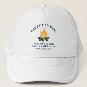 Casquette Camping familial Jour de jumelage Voyage Happy Cam
