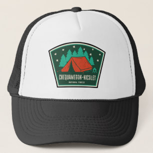 Casquette Camping forestier national Chequamegon-Nicolet