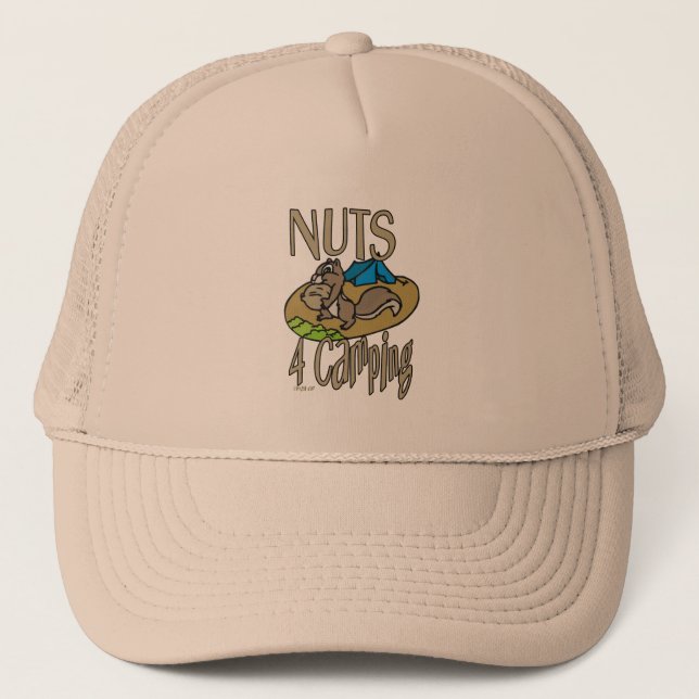 Casquette Camping Nuts 4 (Devant)