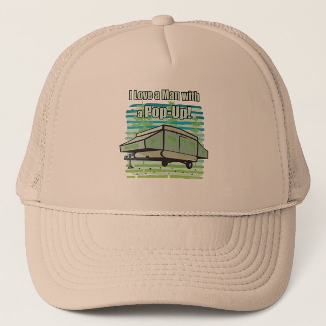Casquette Camping PopUp (Devant)