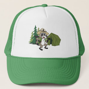Casquette Campout américain de Rick   de garde forestière