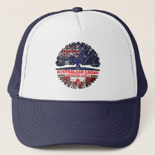Casquette Canada Australie Australienne Racines d'arbres