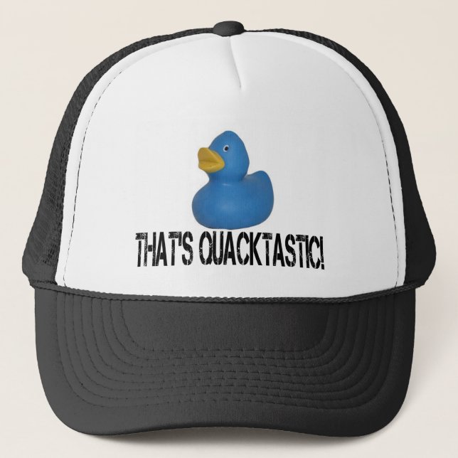 Casquette Canard bleu (Devant)