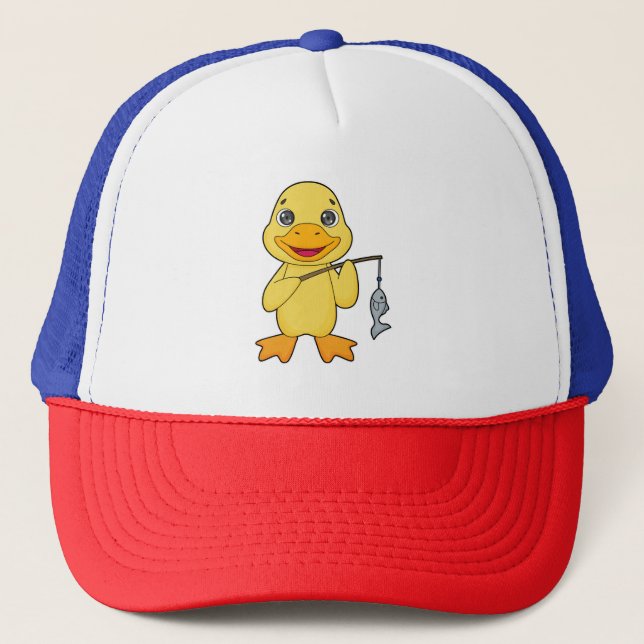 Casquette Canard de pêche de canard (Devant)