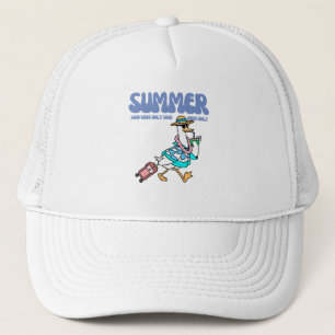 Casquette Canard de vacances aux bonnes vibes d'été Art
