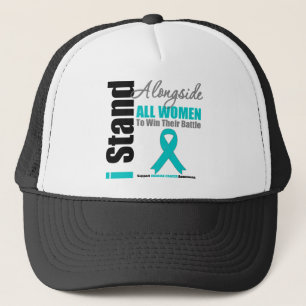 Casquette Cancer De L'Ovarien Je Suis Aux Côtés De Toutes Le