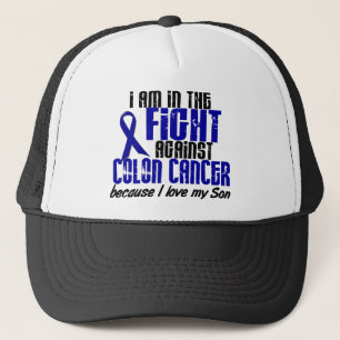 Casquette CANCER DU COLON dans le combat pour mon fils 1