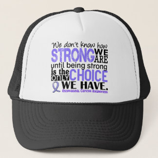 Casquette Cancer oesophagien comme nous forts sommes